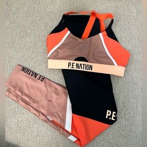 P.E NATION Leggings and Sports Bra Set